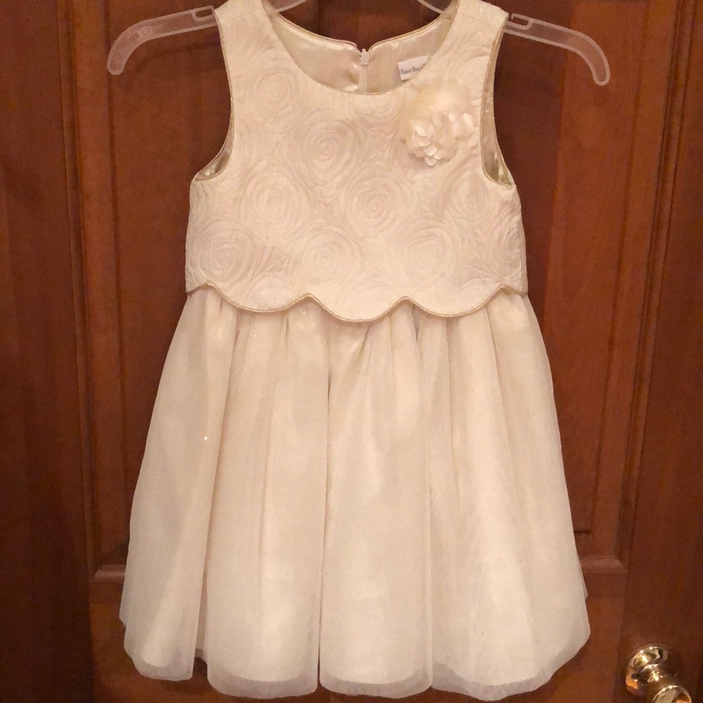 Little Girls Dress Ivory